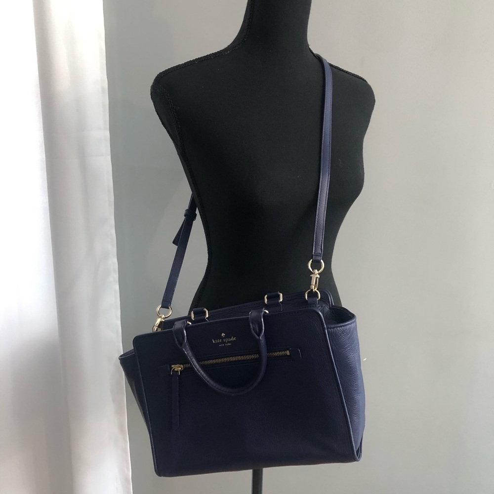 SOLD- Royal Blue/Violet Kate Spade Handbag